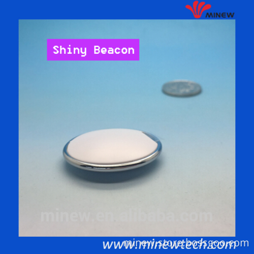 Hidden button blue LED light Minew D15N nRF51822 Android badge iBeacon tag